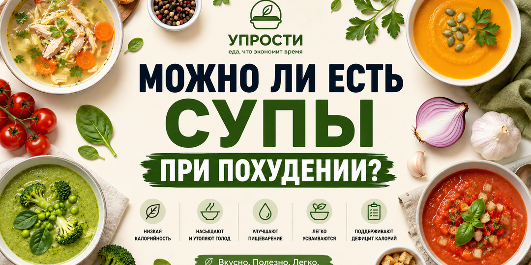 Можно ли есть супы при похудении? Разбираем популярный миф