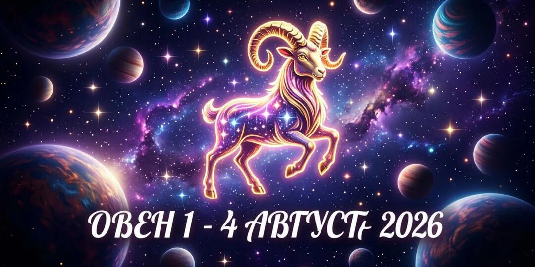 Овен: прогноз на 1–4 августа 2026 года. Четыре дня, которые изменят твой август ♈️