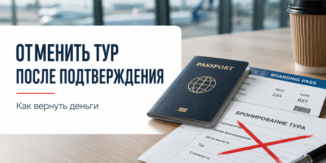 Можно ли отменить уже подтверждённый тур и вернуть деньги