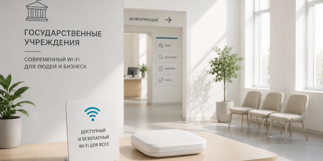 Гостевой WiFi для государственных и муниципальных учреждений: требования безопасности, ГОСТ и 152-ФЗ