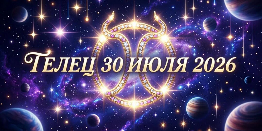 Телец: гороскоп на 30 июля 2026 года. 🌑