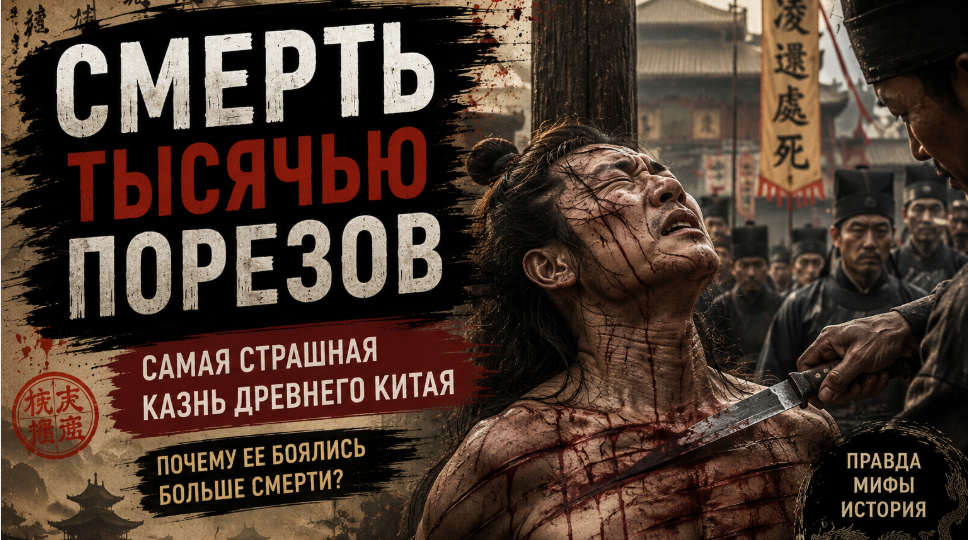 «Смерть тысячью порезов»: самая страшная казнь Древнего Китая, о которой до сих пор спорят историки