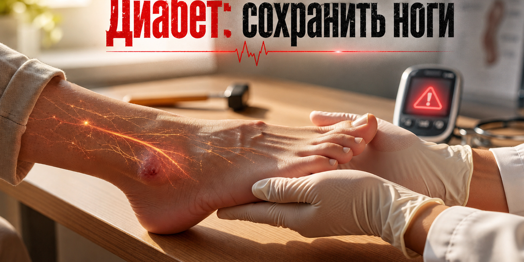 Диабетическая стопа - «тихая гангрена»: как спасти свои стопы. Главные ошибки диабетиков в уходе за ногами (инструкция по спасению) 🚨