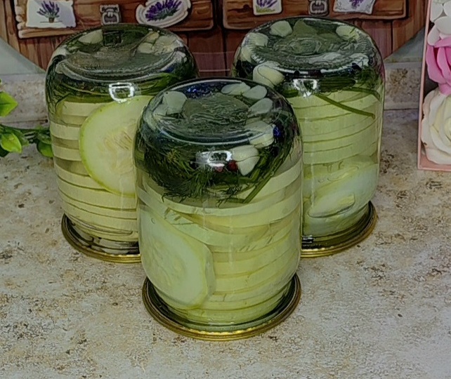 Маринованные кабачки как грибочки на зиму.