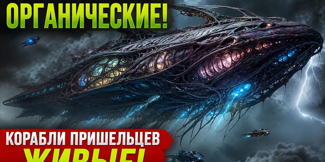 Сенсация века: Пентагон рассекретил «Ковчег» — инопланетные корабли оказались живыми биологическими организмами, дышащими в вакууме!