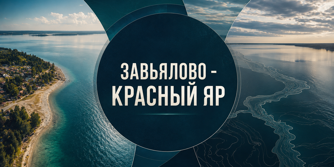 Рыбалка на участке Завьялово - Красный Яр Новосибирского водохранилища
