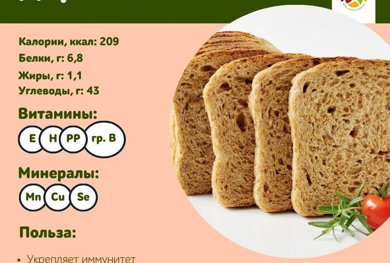 Почему дарницкий хлеб нужно включить в свой рацион питания?