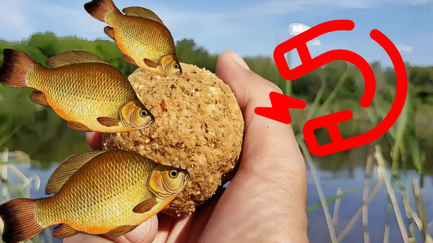 Самодельная прикормка для лета. Манит рыбу как магнит