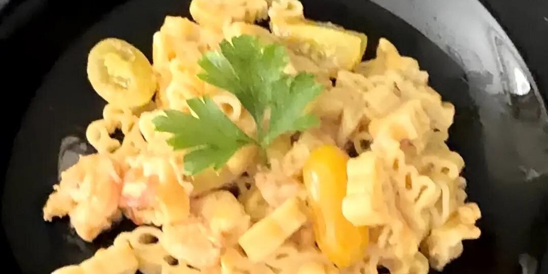 Паста с креветками