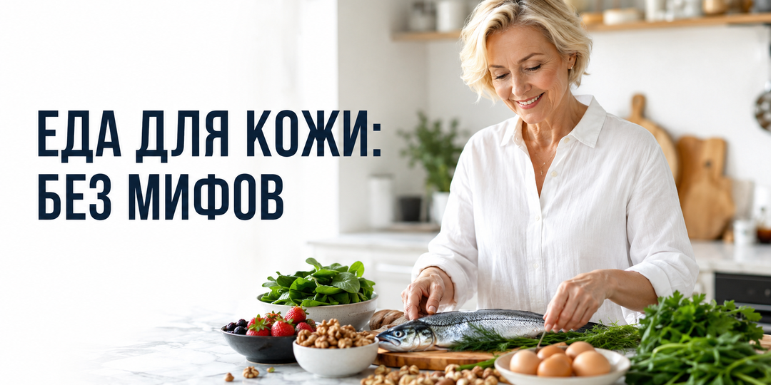 Семь продуктов в рационе для кожи: что они дают на самом деле