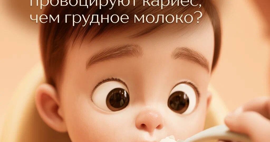 Что опаснее для детских зубов: грудное молоко или смесь