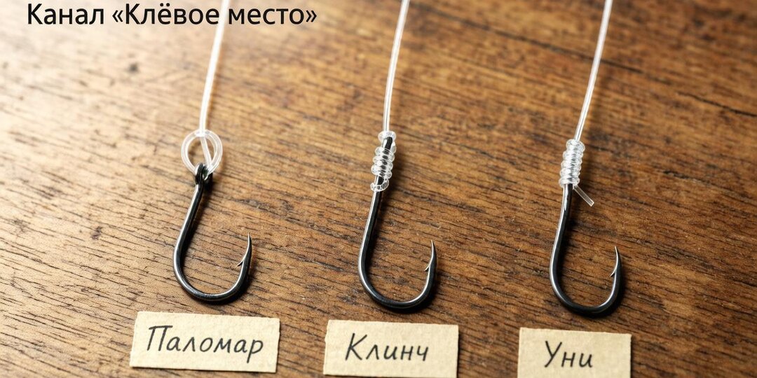 Как правильно вязать крючки для рыбалки на удочку: 5 надёжных узлов для новичков и профи