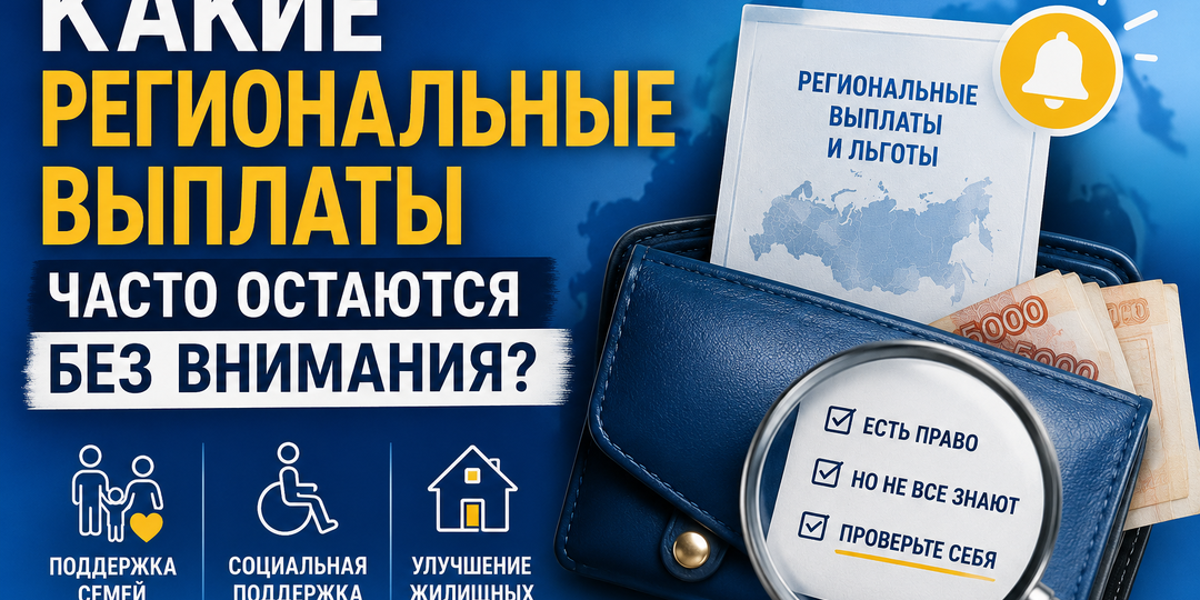 Какие региональные выплаты часто остаются без внимания