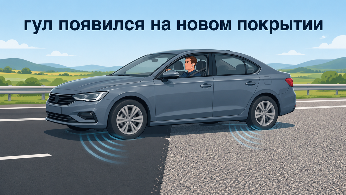 Съехал на новый участок асфальта – в салоне появился гул: почему дорога может звучать как неисправность
