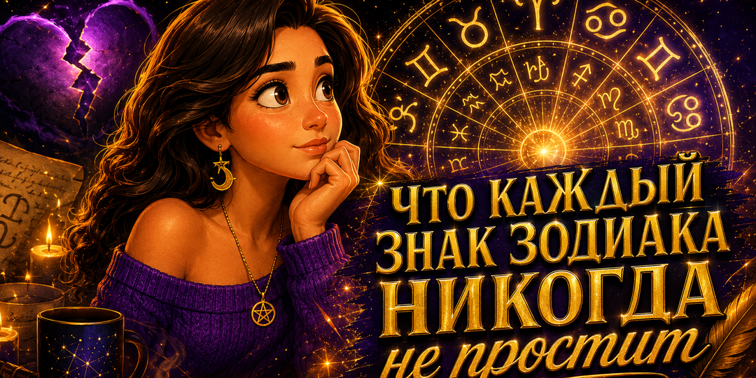 Что каждый знак зодиака никогда не простит