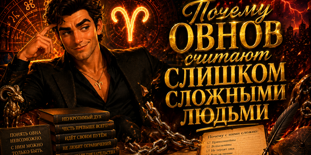 Почему Овнов считают слишком сложными людьми