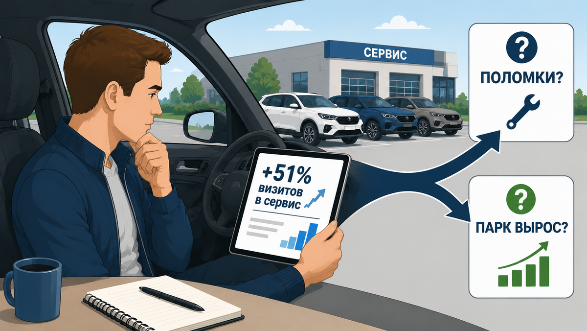Китайские автомобили стали на 51% чаще приезжать в сервис: начали ломаться или их стало больше