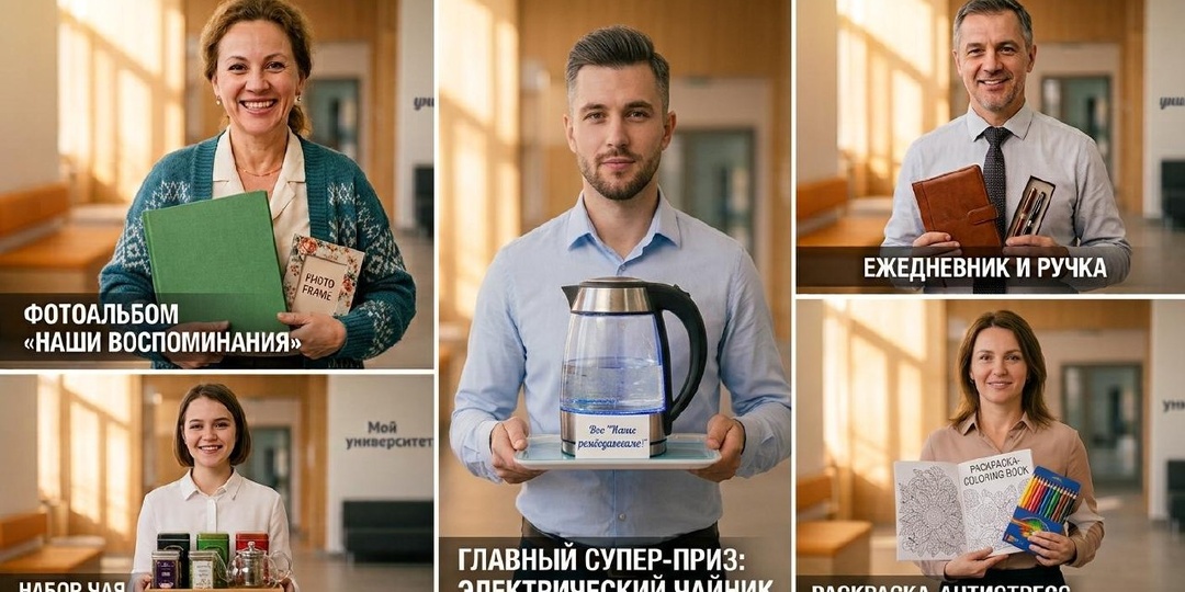 🎁Объявляем розыгрыш подарков от «Моего университета