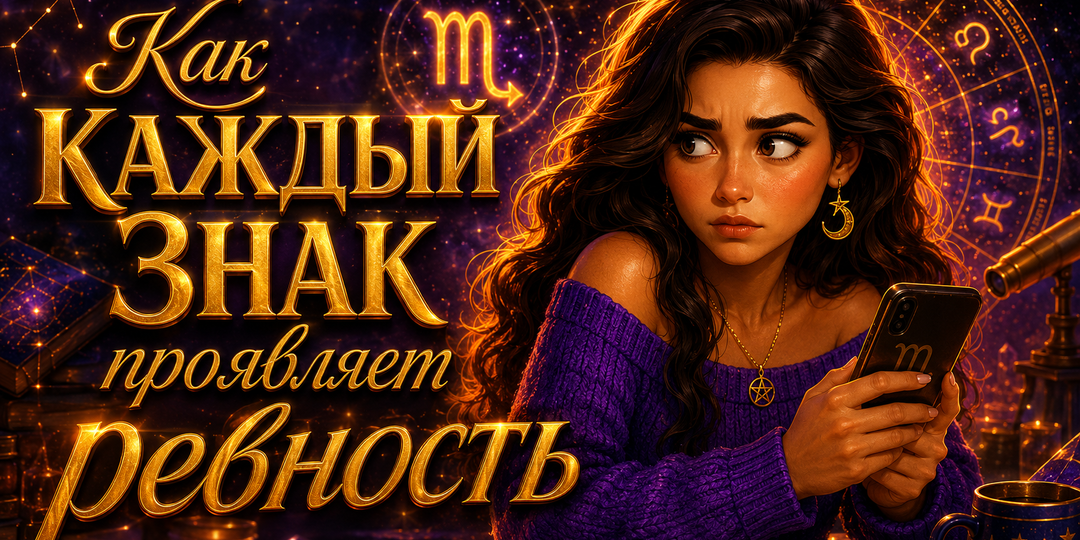 Как каждый знак проявляет ревность