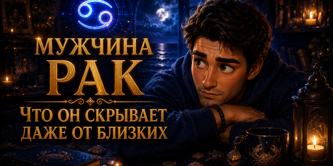 Мужчина Рак. Что он скрывает даже от близких