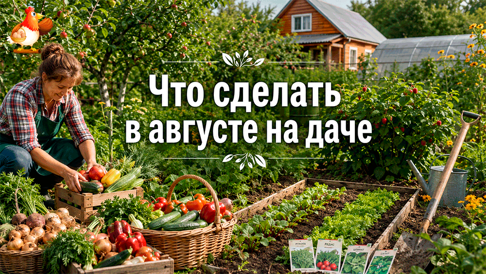 Августовский марафон: как я перестал терять урожай и запустил вторую волну на даче