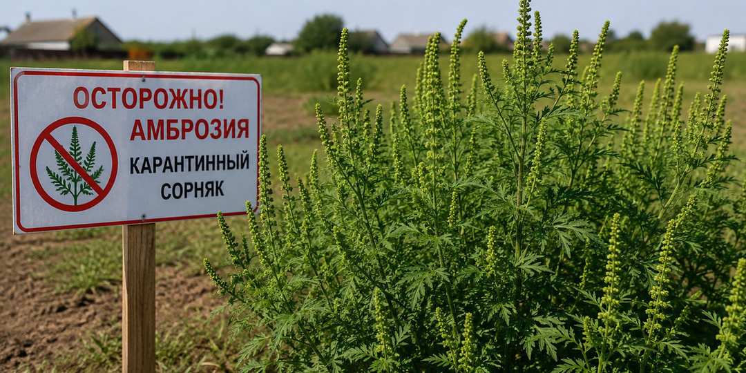 В Камызякском районе выявили нарушения в борьбе с опасным сорняком