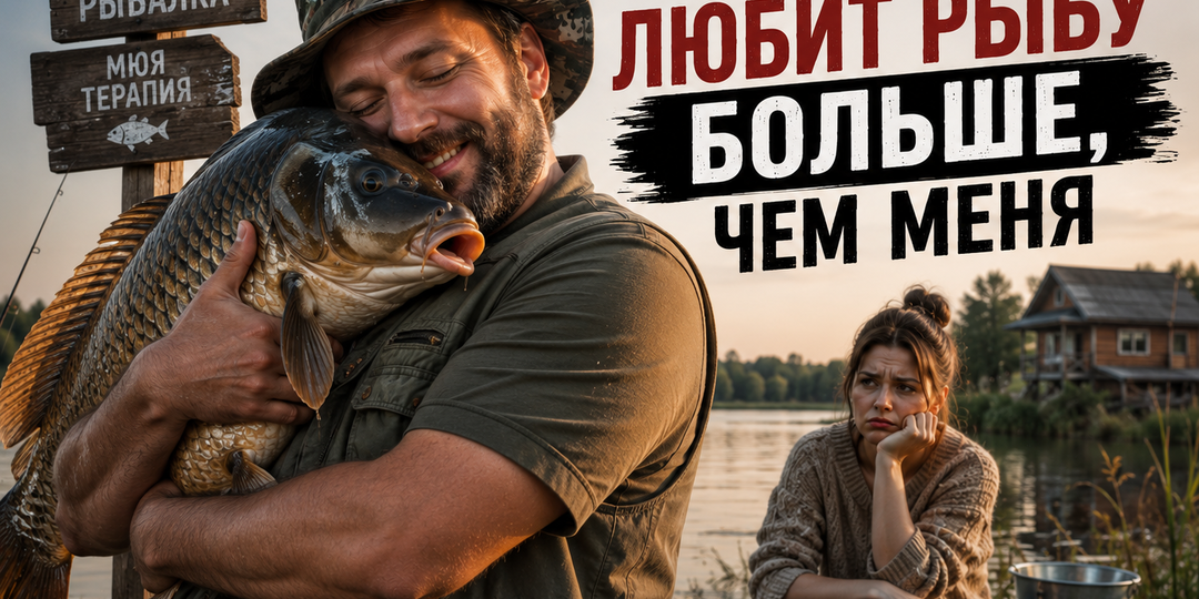 «Кажется, мой муж любит рыбалку больше, чем меня». Почему дело может быть совсем не в рыбе