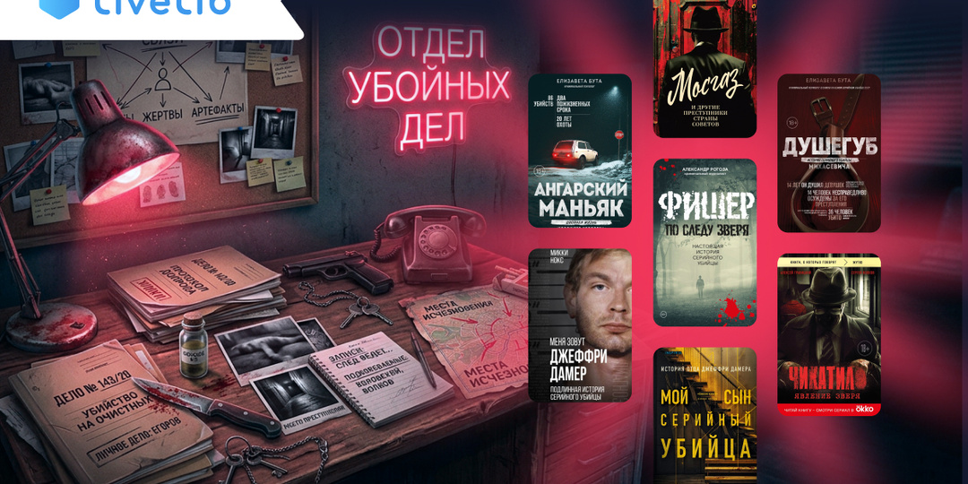 20 сериалов и 60 книг для тех, кто интересуется тру-краймом