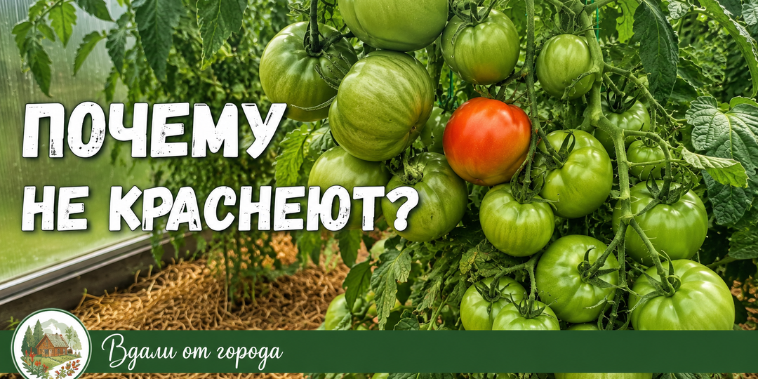 Томаты висят зелёными и не краснеют. Проверяю 7 популярных способов «поторопить» урожай - некоторые я бы не повторяла