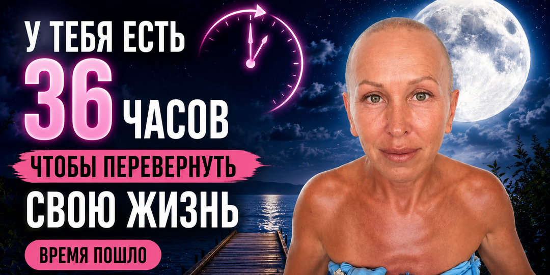 У тебя есть 36 часов, чтобы перевернуть свою жизнь. Время пошло