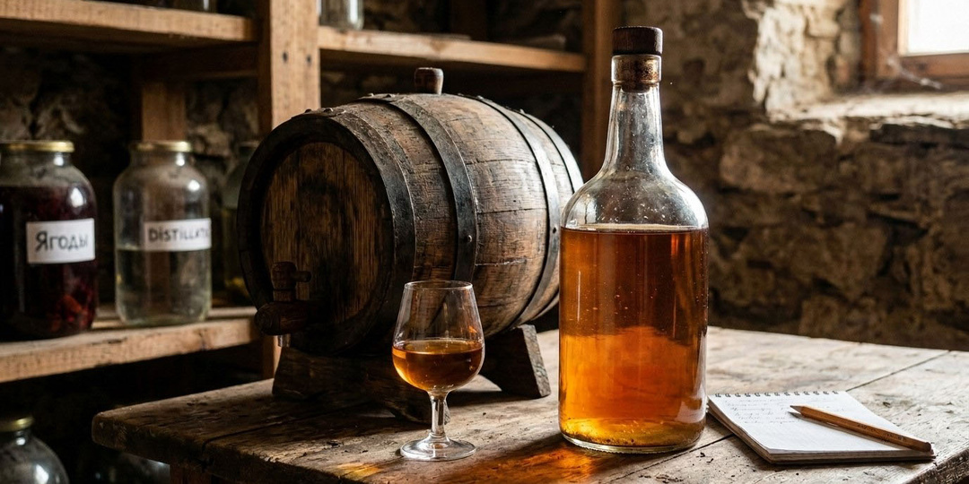 Что может произойти с самогоном за год хранения? 🥃