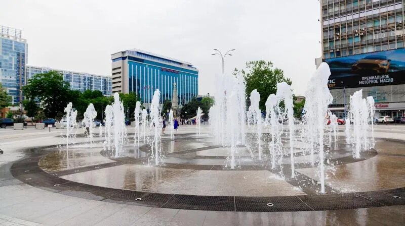 В Краснодаре временно отключат городские фонтаны