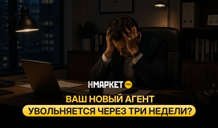 Ваш новый агент увольняется через три недели? Почему вы тратите время на обучение вместо продаж