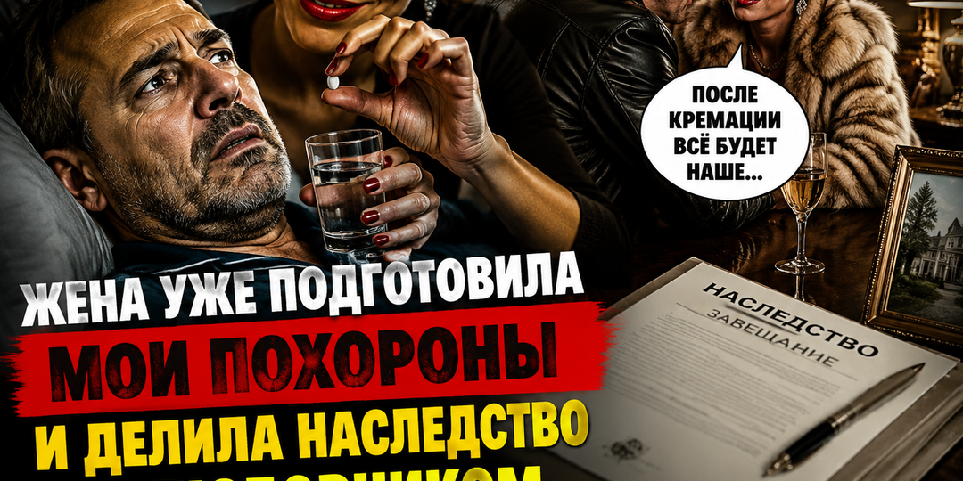 «Жена уже подготовила мои похороны и делила наследство с любовником, но не знала, что я жив...»