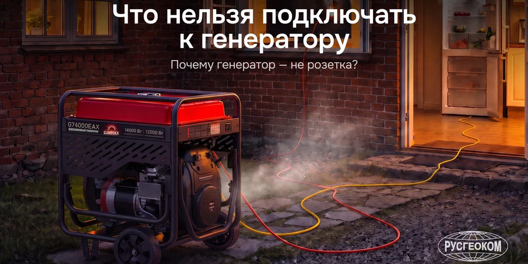 Что нельзя подключать к генератору? Или почему генератор — не розетка