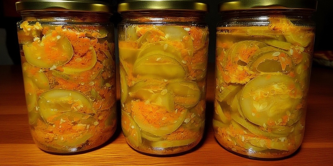 Кабачки в остром соусе — отличная заготовка на зиму!