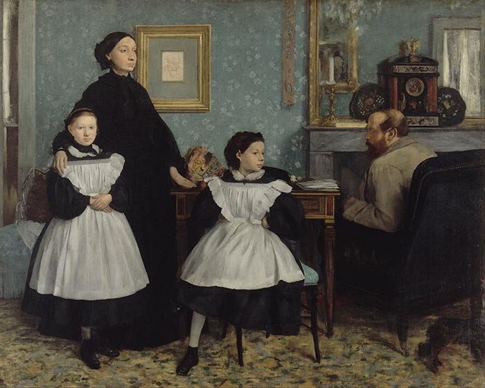 «Семейство Беллелли», 1858–1860