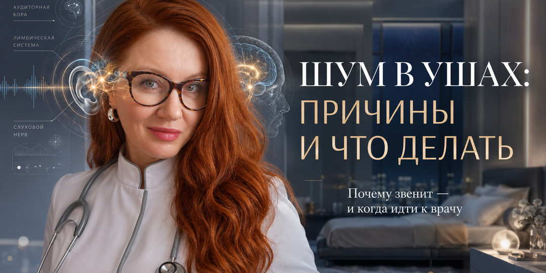 Шум в ушах: причины, лечение и что делать при звоне