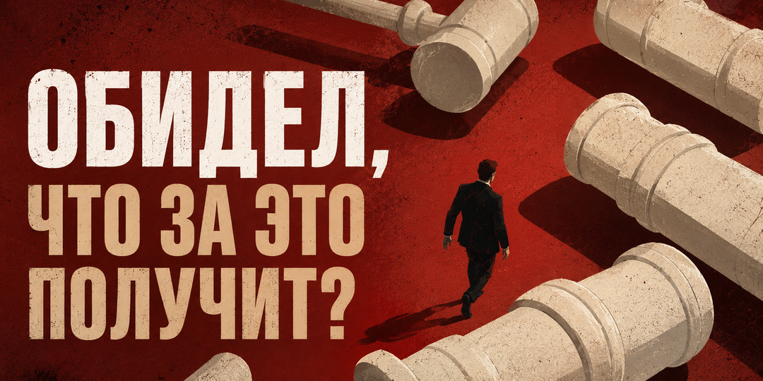 Обидел, что за это получит?
