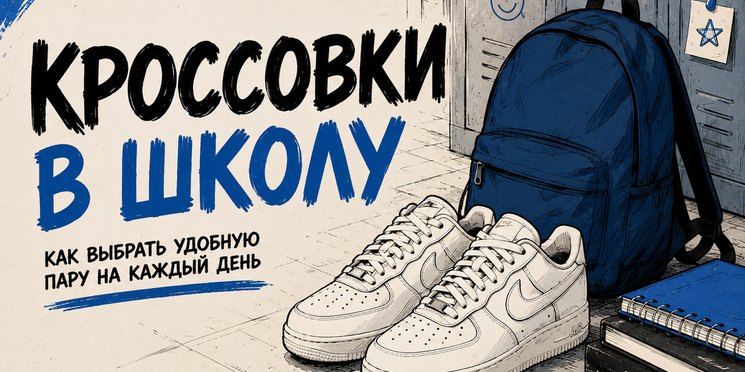 Кроссовки в школу: как выбрать удобную пару на каждый день