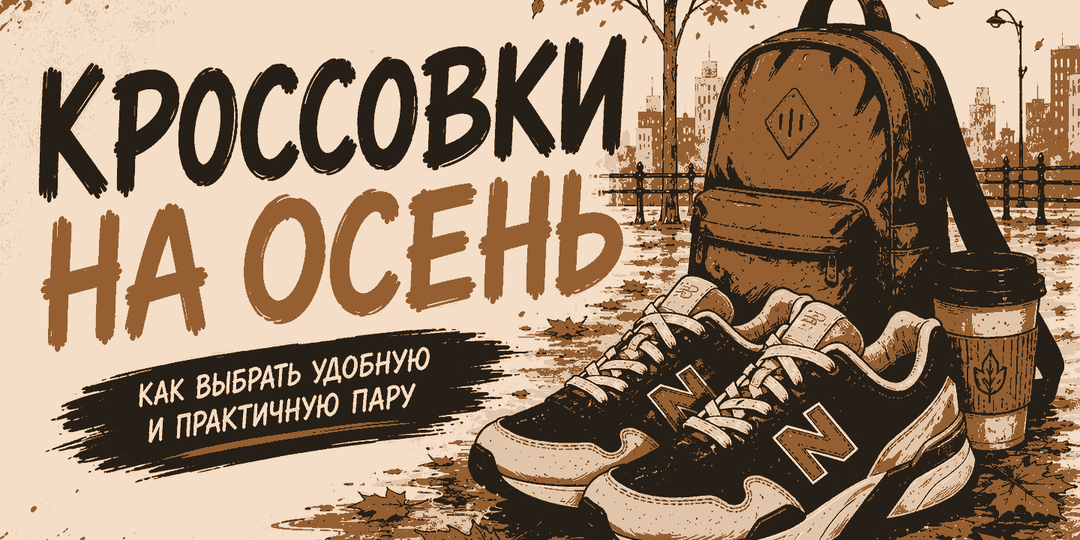Кроссовки на осень: как выбрать удобную и практичную пару