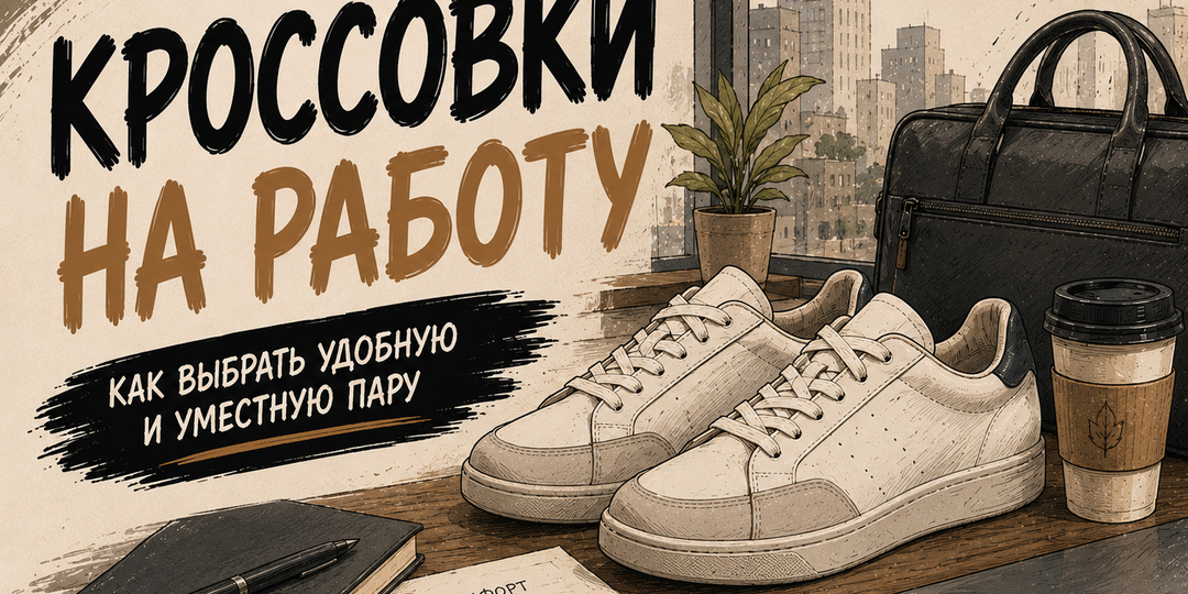 Кроссовки на работу: как выбрать удобную и уместную пару