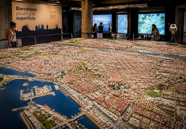 В Барселоне открылась крупнейшая интерактивная 3D-модель городской агломерации