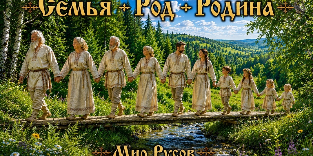 Что значит Семья и Родина для славян. Из разговора со старцем.