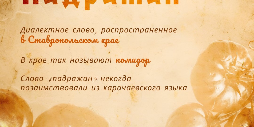 Вы когда-нибудь задумывались о том, что в каждом регионе есть свои местные слова