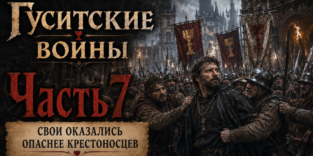 Гуситские войны. Часть 7: свои оказались опаснее крестоносцев — Прага, Табор и борьба за власть