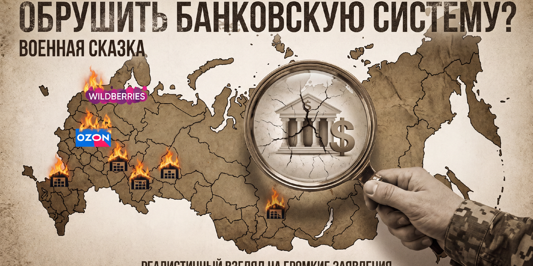 Обрушить банковскую систему ударами по складам?