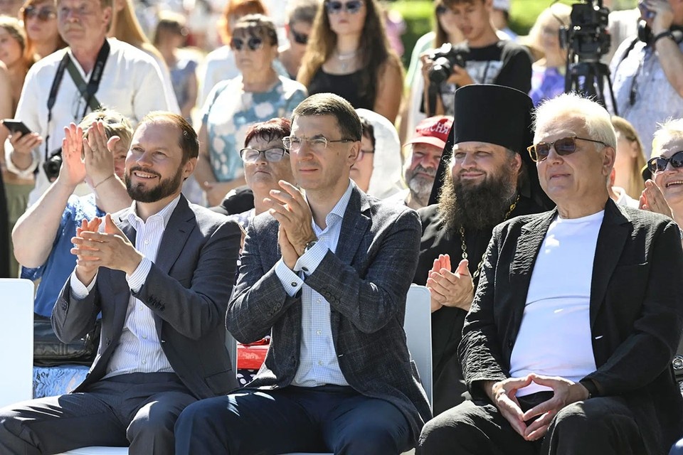    Виталий Королев, Игорь Щеголев и Виктор Христенко. Фото: пресс-служба правительства Тверской области