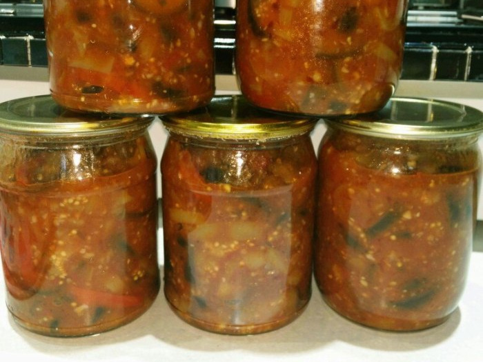 Остро-сладкие баклажаны на зиму: никаких плясок с бубнами, а вкус - огонь!