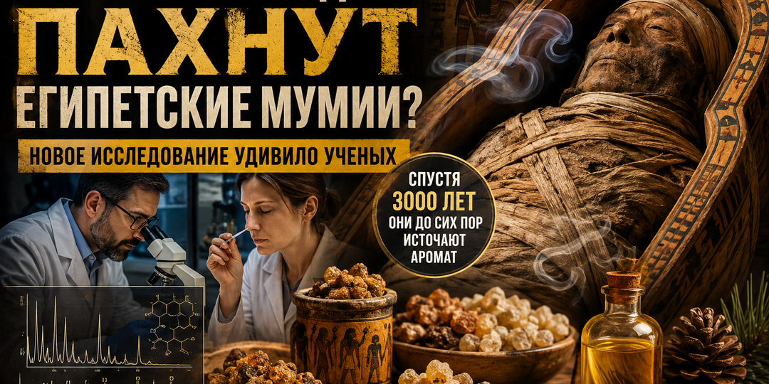 Чем на самом деле пахнут египетские мумии? Ответ ученых оказался неожиданным